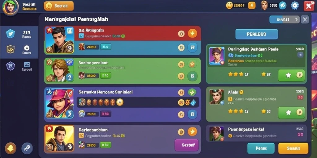 Tampilan antarmuka yang menarik dan intuitif.
