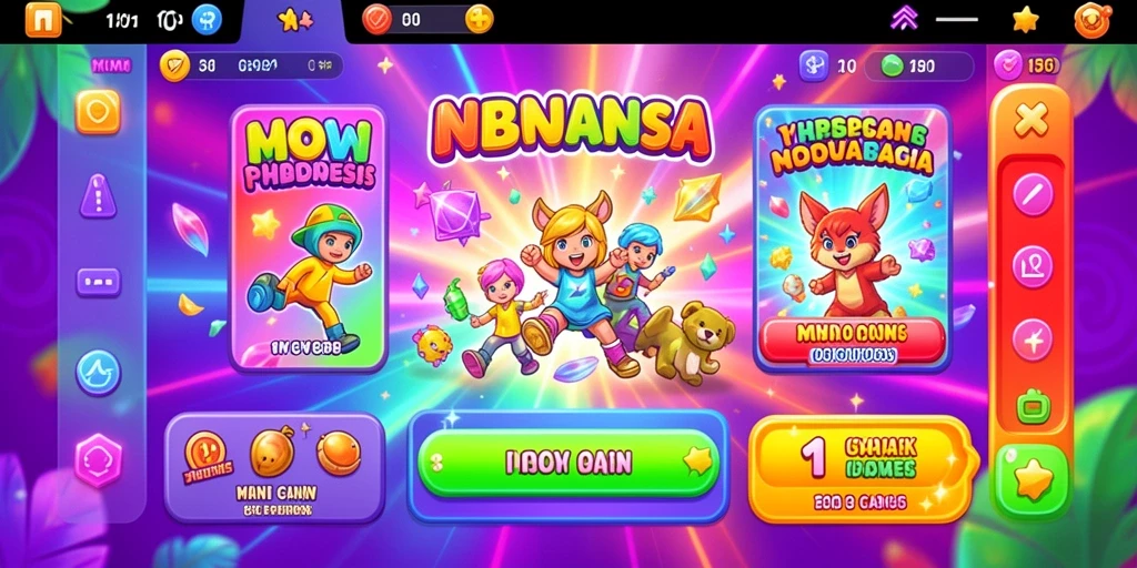 Screenshot menampilkan antarmuka permainan yang menarik.