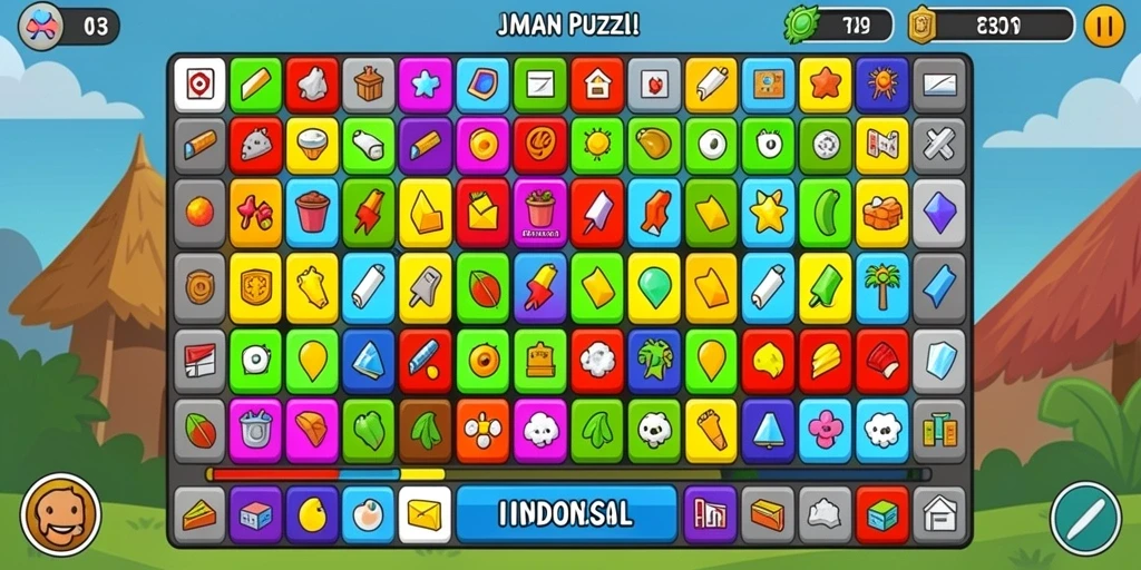 Screenshot menampilkan karakter utama dalam aksi pertarungan.