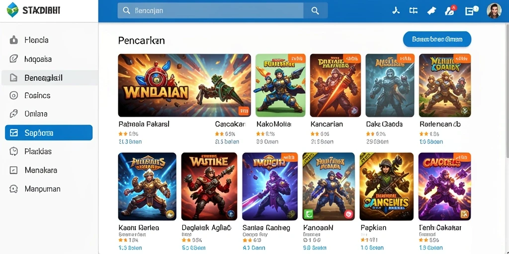 Tampilan antarmuka yang menarik dan mudah dinavigasi.