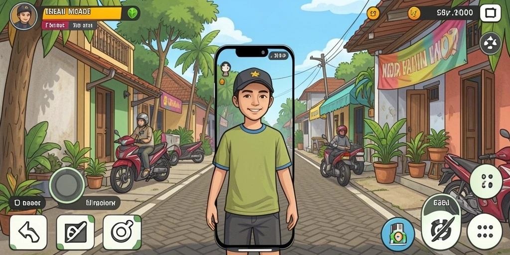 Tampilan antarmuka yang user-friendly.