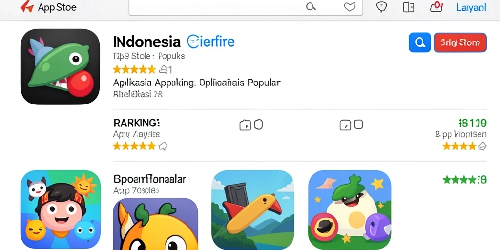Tampilan karakter utama yang menawan.
