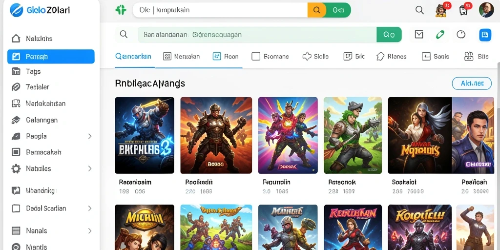 Tampilan antarmuka yang menarik dan mudah digunakan.