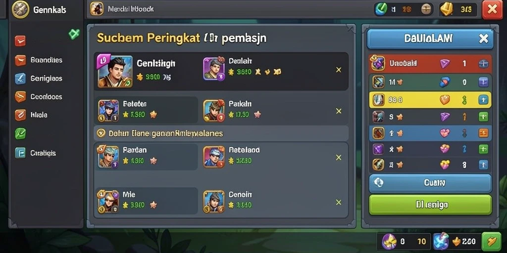 Tampilan awal yang menarik dan mudah dinavigasi.